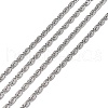 Tarnish Resistant 304 Stainless Steel Lumachina Chains CHS-R009-15-1