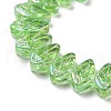 Electroplate Glass Beads Strands EGLA-C005-02A-AB01-3