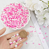 SUNNYCLUE Valentine's Day Lip Handmade Polymer Clay Cabochons CLAY-SC0001-97A-3