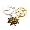 Tibetan Style Alloy Pendants TIBEP-TA0004-02-RS-3