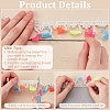 Fingerinspire 12.5 Yards Polyester Tassel Lace Ribbon OCOR-FG0002-50-4
