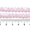 Electroplate Glass Beads Strands EGLA-A035-J6mm-A02-4