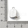 Alloy Acrylic Pendants PALLOY-R157-02P-03-3