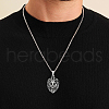 Unicraftale 4Pcs 2 Colors 304 Stainless Steel Pendants STAS-UN0059-72-6