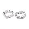 Alloy Crystal Rhinestone Pendants ALRI-H004-40P-2