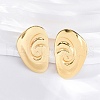 304 Stainless Steel Stud Earrings EJEW-L296-027G-2