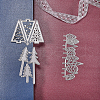 CRASPIRE Christmas Tree Frame Carbon Steel Cutting Dies Stencils DIY-CP0001-06-5