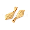 Ion Plating(IP) 304 Stainless Steel Pendants STAS-G066-26-2