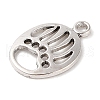 Tibetan Style Alloy Pendants FIND-C060-042AS-2