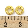 Brass Cubic Zirconia Spacer Beads KKB-L215-029A-G-2