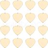 Brass Pendants KK-FH0001-04G-1