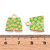 Beach Theme Alloy Enamel Pendants ENAM-T022-33L-3