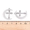 304 Stainless Steel Pendants STAS-N108-37P-3