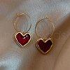 Alloy Enamel Dangle Earrings for Women FS-WG67811-19-1