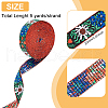 Ethnic Style Embroidery Polyester Ribbons OCOR-WH0079-56-2