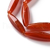 Natural Agate(Dyed & Heated) Beads Strands G-M446-A01-01B-4