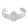 Stainless Steel Cuff Bangles for Woman PW-WG732B8-10-1