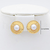 Stainless Steel Stud Earrings AY3289-1-1