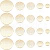 SUPERFINDINGS 20Pcs 5 Style Brass Charms KK-FH0002-53-1