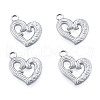 Non-Tarnish 201 Stainless Steel Pendants STAS-N098-222P-2