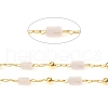 3.28 Feet Handmade Natural Rose Quartz Beaded Chains X-CHC-E021-01D-2