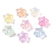 UV Plating Opaque Acrylic Beads MACR-K361-07-2