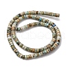 Natural Yellow Turquoise(Jasper) Beads Strands G-L624-I05-2x4mm-3