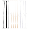 GOMAKERER 6 Pairs 3 Colors Nylon Non-slip Bra Straps FIND-GO0002-52-1