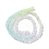 Transparent Glass Bead Strands GLAA-H023-03J-3