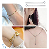 DICOSMETIC 2Pcs 2 Styles Iron Bracelet Tool Jewelry Helper Alligator Clip AJEW-DC0001-55-7