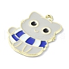 Alloy Enamel Pendants FIND-Q102-04B-2