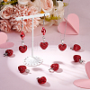   12Pcs Polymer Clay Rhinestone Pendants RB-PH0001-55-5