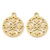 Ion Plating(IP) 304 Stainless Steel Charms STAS-U032-15G-1
