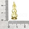 Brass Pendants KK-V007-38G-3