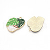 Alloy Enamel Pendants FIND-I014-07LG-2