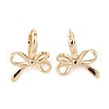 Brass Hoop Earrings EJEW-D320-13G-4