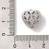 Brass Micro Pave Cubic Zirconia Charms KK-C072-29P-3
