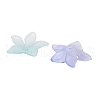 Transparent Acrylic Beads Caps OACR-B022-02C-2