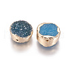 Natural Druzy Agate Beads G-K191-03B-2