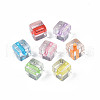 Transparent Acrylic Beads TACR-S117-12A-4