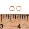 304 Stainless Steel Open Jump Rings X-STAS-K285-02B-RG-3