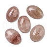 Natural Strawberry Quartz Cabochons X-G-C115-01A-18-1