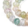 Transparent Glass Beads Strands GLAA-T023-10mm-A07-3