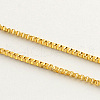 304 Stainless Steel Box Chain Necklaces X-NJEW-R223-01-2