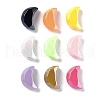 Opaque Acrylic Beads X-OACR-Z017-04B-1