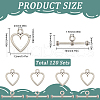 SOFPLATE 120Pcs Tibetan Style Alloy Toggle Clasps FIND-SP0001-58-2