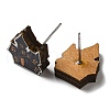 Wood Stud Earrings EJEW-Z054-02B-2