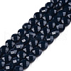 Opaque Solid Color Glass Beads Strands GLAA-N052-06-A14-1