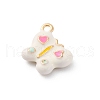 Alloy Enamel Charms ENAM-E362-06E-2