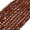 Natural Red Jasper Beads Strands G-P575-C02-6mm-2